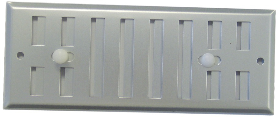 Grilles de ventilation métal