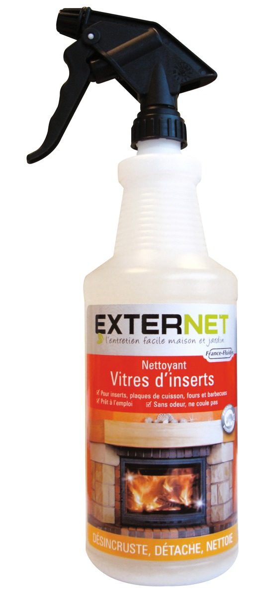 Entretien des vitres d'insert