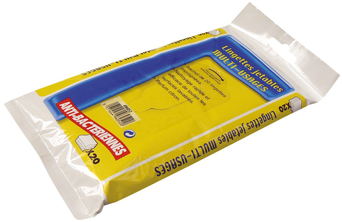 Lingettes nettoyantes