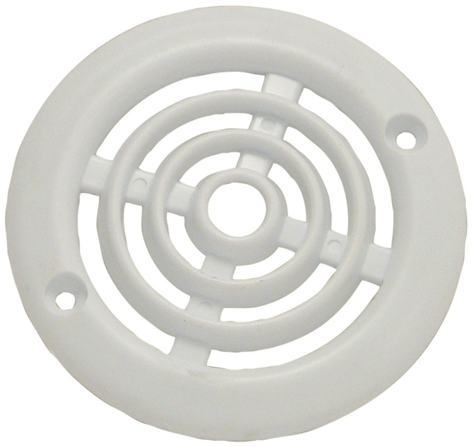 Grilles de ventilation plastique ronde
