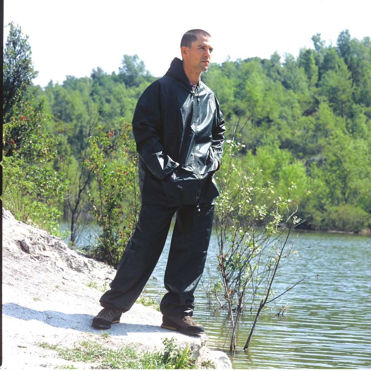 Vêtements de pluie Polyester/PVC