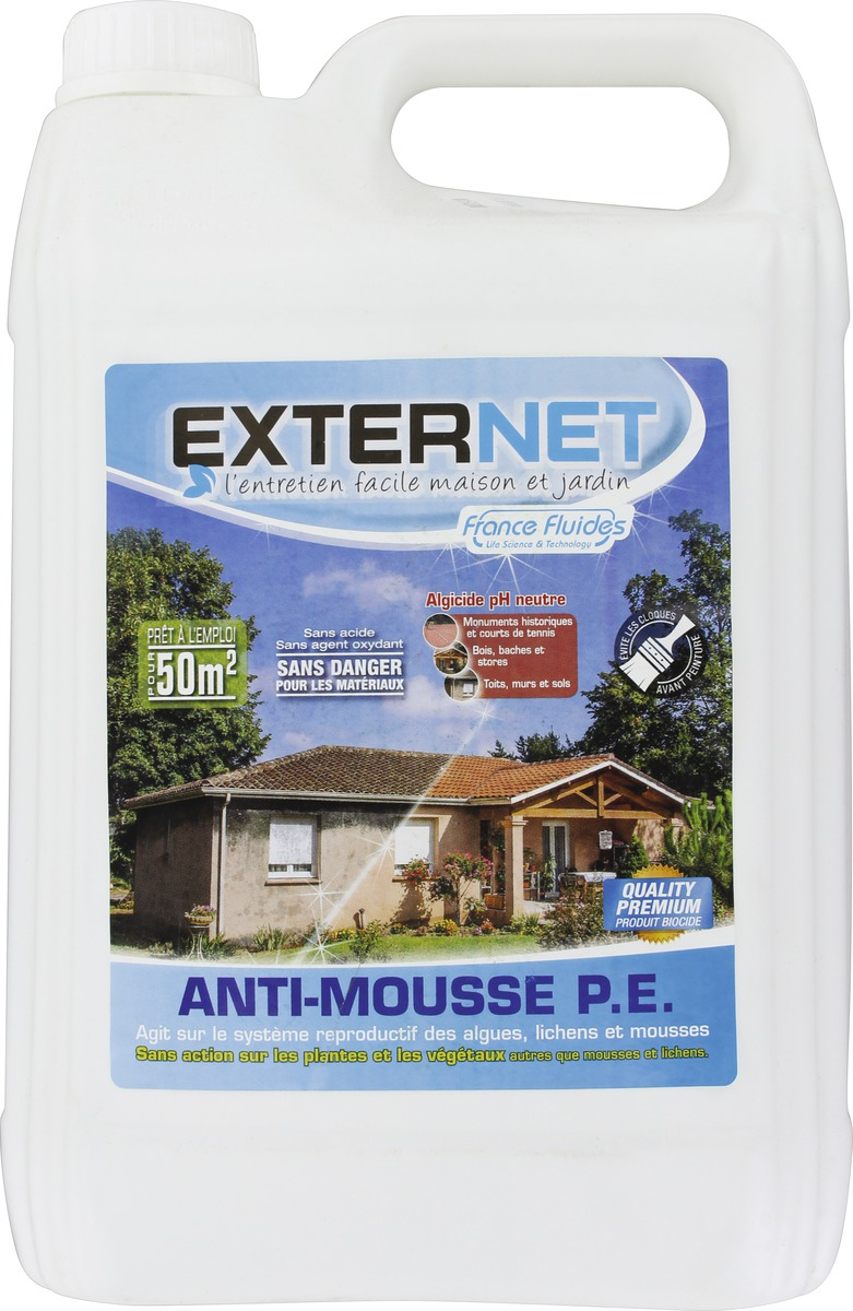 Protection/rénovation anti-mousses
