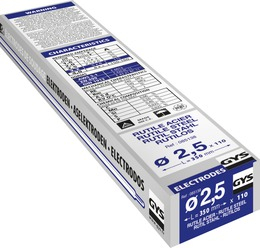Electrodes et matériaux d'apports GYS